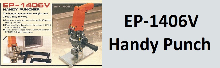 EP-1406V Portable steel punches, handy puches